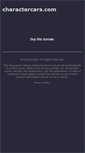 Mobile Screenshot of charactercars.com