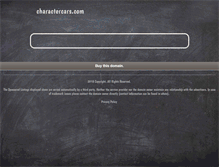 Tablet Screenshot of charactercars.com